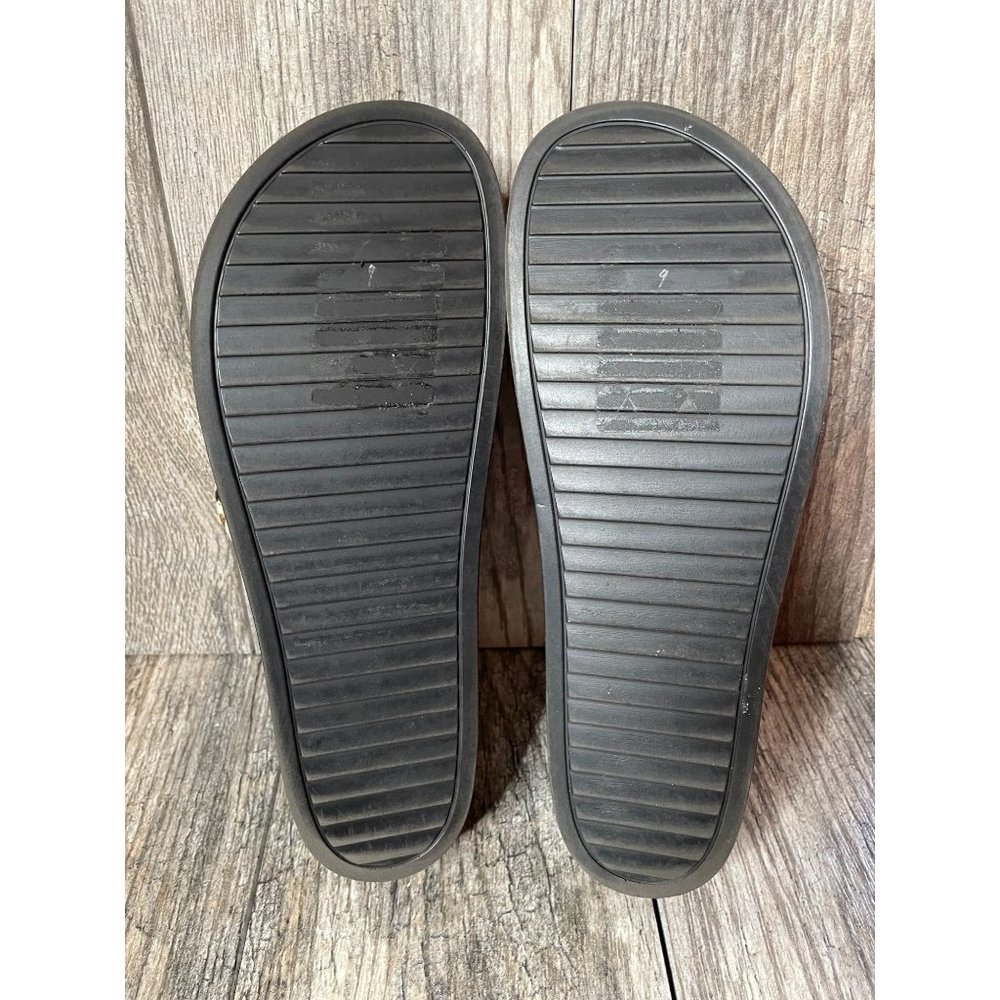 14TH & UNION REPTILE PRINT SLIP ON SLIDES SANDALS Women size 9 - Picture 6 of 10